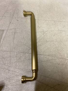 Bp37665bbz Amerock Coble 7-9/16 Inch Golden Champagne Arch Cabinet Pull