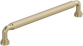 Bp37705bbz Amerock Cowrie 7-9/16 Inch Center To Fluted Handle - Golden Champa