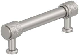 Bp37743g10 Amerock Bp37743 Faraday 3-3/4 Inch Center To Knurled Bar - Nickel