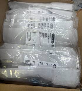 Bp37745cz Amerock Lot 10x Faraday 6-5/16 Inch Center To Knurled Bar