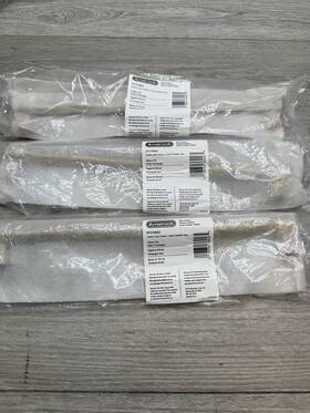 Bp37748bbz Amerock Lot Of 3 Faraday 10-1/16 Inch Center To Knurled Bar - Gold