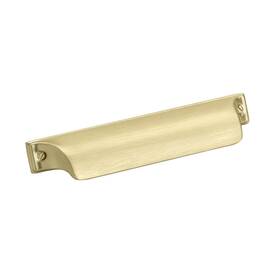 Bp452396mg Amerock Kitchen Cabinet Cup Pull Matte Gold 3-3/4 In 96 Mm Center-to-center