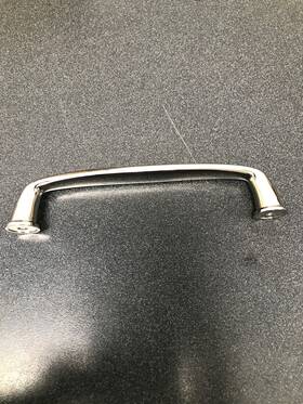 Bp53802pn Amerock Kane Cabinet Pull 5-1/16 Inch Ctc - Polished Nickel