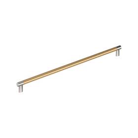 Amerock Bp54042pncz Esquire 24 Inch 610mm Center-to-center Polished Nickel/champagne Bronze App