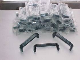 Bp5436-spb Amerock Lot Of 29 Plastics Black 4 Inch Granite Pattern Cabinet Handle