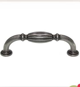 Bp55223-wn Amerock Blythe Barrel Cabinet Pull 3 3/4 Inch 96mm Ctr Weathered Nickel Set Of 7