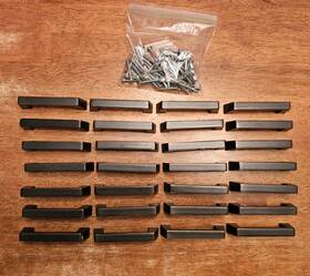 Bp55275orb Amerock 28 Cabinet / Drawer Pull 3 Inch On Center Oil Rubbed Bronze