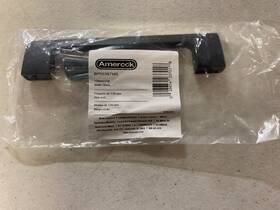 Bp55367mb Amerock Riva 5-1/16 Inch 128mm Modern Matte Black Bar Cabinet Pull