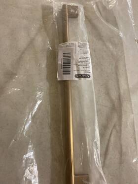 Bp55534cz Amerock Versa 12-5/8 Inch Cabinet Pull - Champagne Bronze
