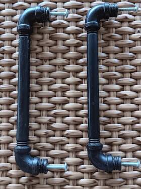Bp75010 Amerock Cabinet Handles Bronze Plumbing Pipes Industrial 6-3/8 Inch Centers