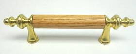 Bp76242-03 Amerock Bp76242-o3 Lot Of 6 Oak/burnished Brass Cabinet/drawer Handle Pulls