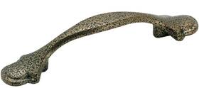 Bp76295-hbz Amerock 3 Pack 5 Inch Cabinet Pull Handle Hammered Bronze/silver Rustic