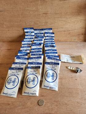 E9708 Amerock Cabinet Hardware Friction Door Catch Nos Lot Of 39 Vintage Usa