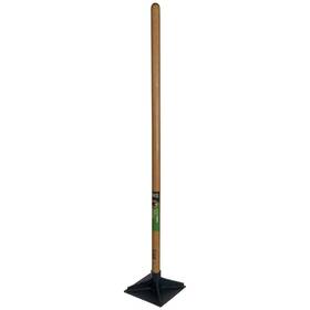 Ames 313096476421 Leveling Tamper With 8 Inch Heavy Steel Head And 48 Hardwood Handle Garden