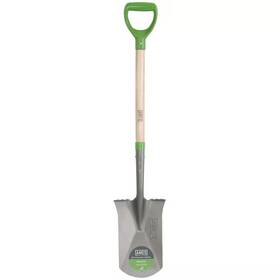 Ames 313102240213 24 Inch Wood Handle Garden Spade