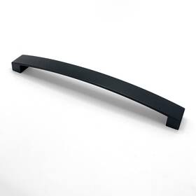 2039-192-mb-01 Angstrom 1-pack Curved Arch Cabinet Pulls Zinc Handle Bar 7.5 Inch Matte Black