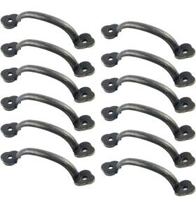 Bz082359 Antrader 12pk 3.2-inch Zinc Alloy Refined Antique Pull Handle Furniture Knobs