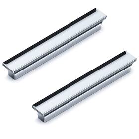Aokenbao 305795536431 5-inch Polished Chrome Square Cabinet Handle Drawer Knob Dresser Handl
