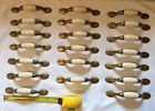 Arched Antique Almond Style Brass Llowes Cabinet Pull Selection