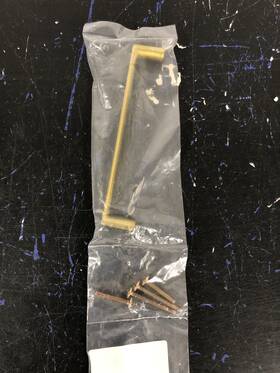 P115sb-1 Ariel P115sb Bristol 5 Inch Center To Handle Cabinet Pull - Satin Brass