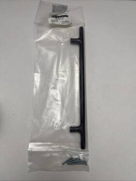 Bz.351 Ashley Norton 8-1/2 Inch Tapered Bar Cabinet Pull Solid-bronze Dark Bronze