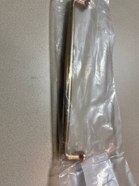 Nb.3250-10 Ashley Norton Nb.3250 10 Inch Bronze Cabinet Handle/drawer Pull - Natural