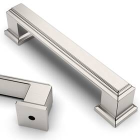 B0b3x73mk5 Asidrama 5-pack 3.75 Inch 96mm Brushed Satin Nickel Cabinet Handles Pulls