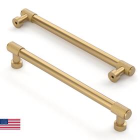 B0djvzxjw5 Asidrama 10 Pack 6.3 Inch Cabinet Pulls Champagne Bronze Knurled Handles Kitchen