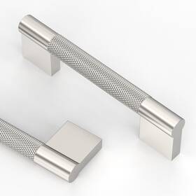 B0dy7gdvqd Asidrama 10pk 3 Inch 76mm Brushed Satin Nickel Knurled Cabinet Handles Pulls