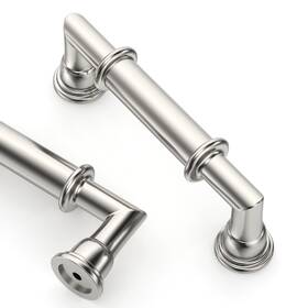 B0fbrclr2l Asidrama 10-pack 3 Inch 76mm Brushed Satin Nickel Cabinet Handles Pulls