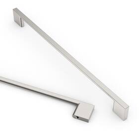 Asidrama X0047uoasn 10 Pack 8.8 Inch Brushed Silver Modern Drawer Pulls