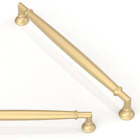 B0f1373xys Asimerdeco 10 Pack Brushed Gold Cabinet Pulls 7.5 Inch 192mm Kitchen Ha