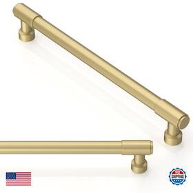 B0f28y5cjv Asimerdeco 10 Pack Brushed Gold Cabinet Pulls 7.5 Inch 192mm Kitchen Handles