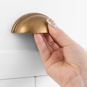 B0cq6y2j1p Askano 20-pack Antique Brass 3 Inch Cc Cabinet Pulls Retro Kitchen Drawer Handles