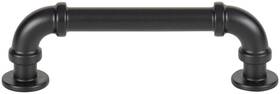 432-bl Atlas Homewares 432 Steam Punk 3-3/4 Inch Center To Handle - Black