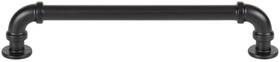 433-bl Atlas Homewares 433 Steam Punk 6-5/16 Inch Center To Handle - Black