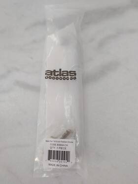 A644-ch Atlas Homewares A644 Malin 7-9/16 Inch Center To Handle