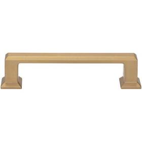 A663-wb Atlas Homewares Sweetbriar Lane Pull Warm Brass 3-3/4 Inch Open Box