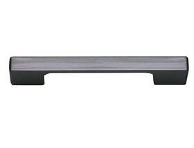 A836-bl Atlas Homewares Thin Square Pull Matte Black