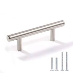 Aybloom 651721774482 Cabinet Handles - Pack Of 30 Stainless Steel Brushed Satin Nickel
