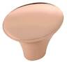 B075324-cp Keeler Brass Oval Knob In Polished Copper Finish 078555869137