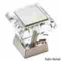 B17443907 Crystal Cabinet Knobs Knob Glass Antique 1 Inch Drawer Pulls Bath Hardware Elegant 761656036941