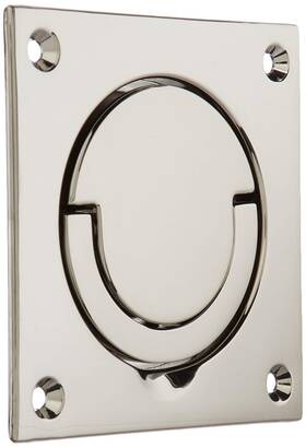 0397.055 Baldwin 0397055 Flush Ring Pull Lifetime Bright Nickel