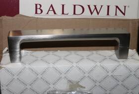 2557-150 Baldwin Traditional Door Handle Pull 7 Inch Ctc Satin Nickel New Nos