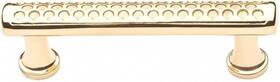 4372030 Baldwin Couture Cabinet Pull In Bright Brass