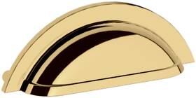 4424031bin Baldwin 4424.bin Cup 4 Inch Center To Cabinet Pull - Brass