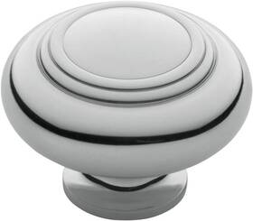 4447260 Baldwin Ring Cabinet Pull Bright Chrome