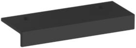 4620190bin Baldwin 4620.bin Edge Pull 2 Inch Center To Finger Cabinet - Black