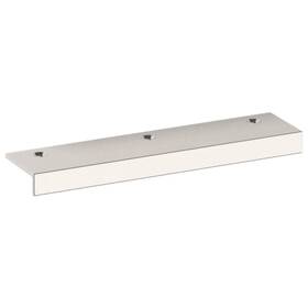 4621055bin Baldwin Estate Edge Pull 4 Inch Finger Cabinet Polished Nickel