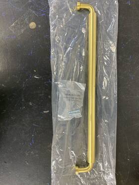 4956044 Baldwin Estate Satin Brass 18 Inch Center-to-center Handle Appliance Pull